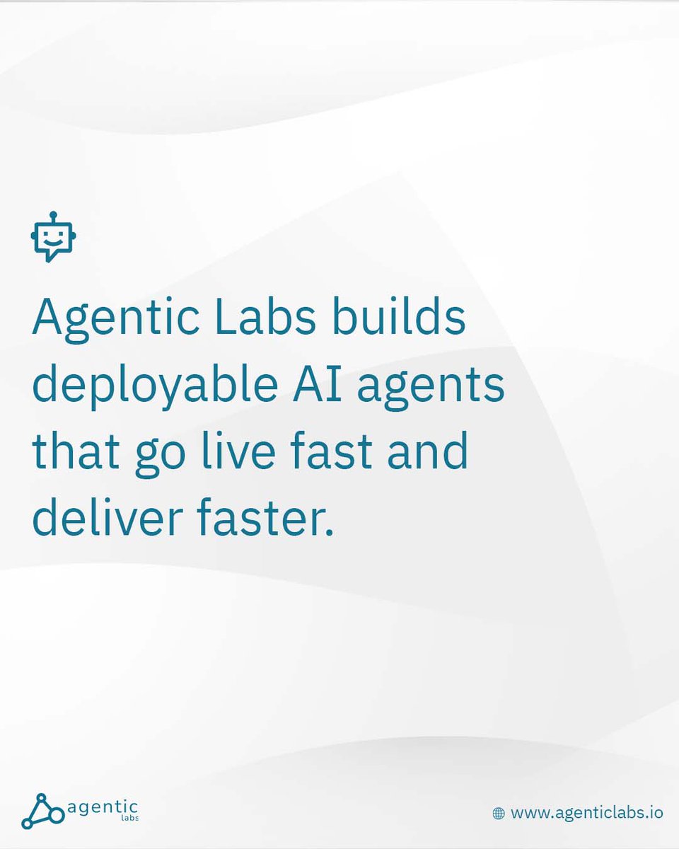 Agentic Labs (@agenticlabsio) / Posts / X