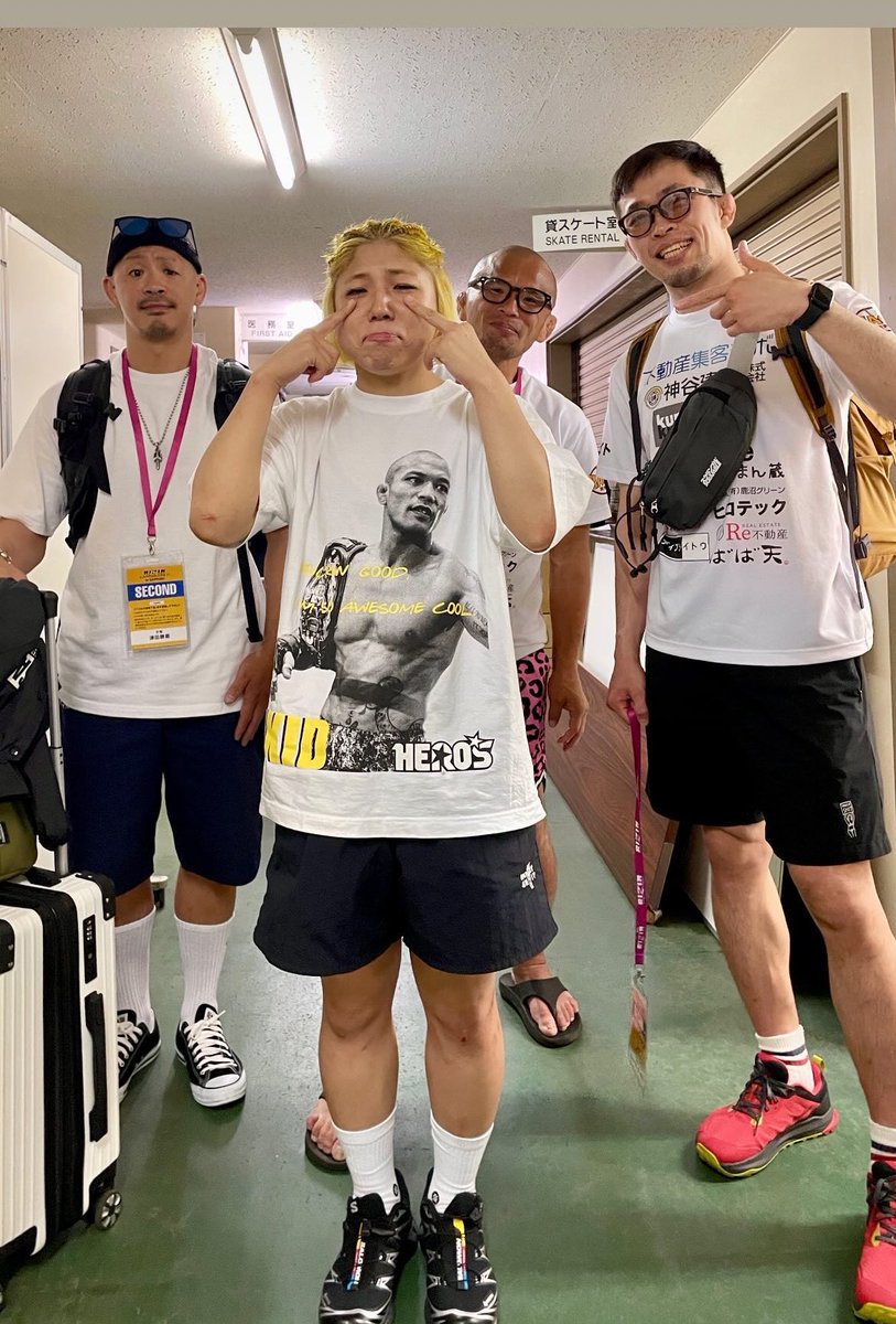 #RIZIN_LANDMARK11 
判定勝利することができました！
が、自分自身に驚くほどがっかりするような試合内容でとても悔しい気持ちしか残っていません。
この気持ちを忘れず、強さを求めてまたコツコツ頑張っていきますので応援していただけたら嬉しいです🥲❤️✨
#RIZIN #万智