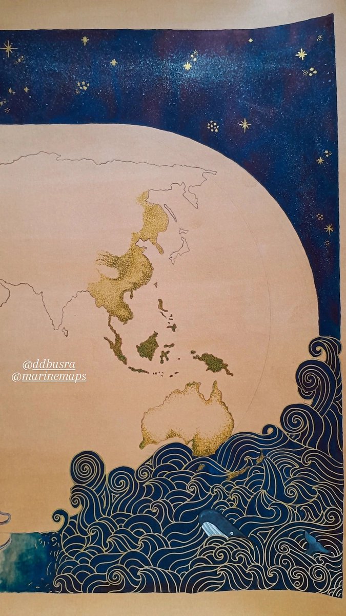 From my new world map🖌🎨🗺🌬
#map #worldmap #Science #cartography #art