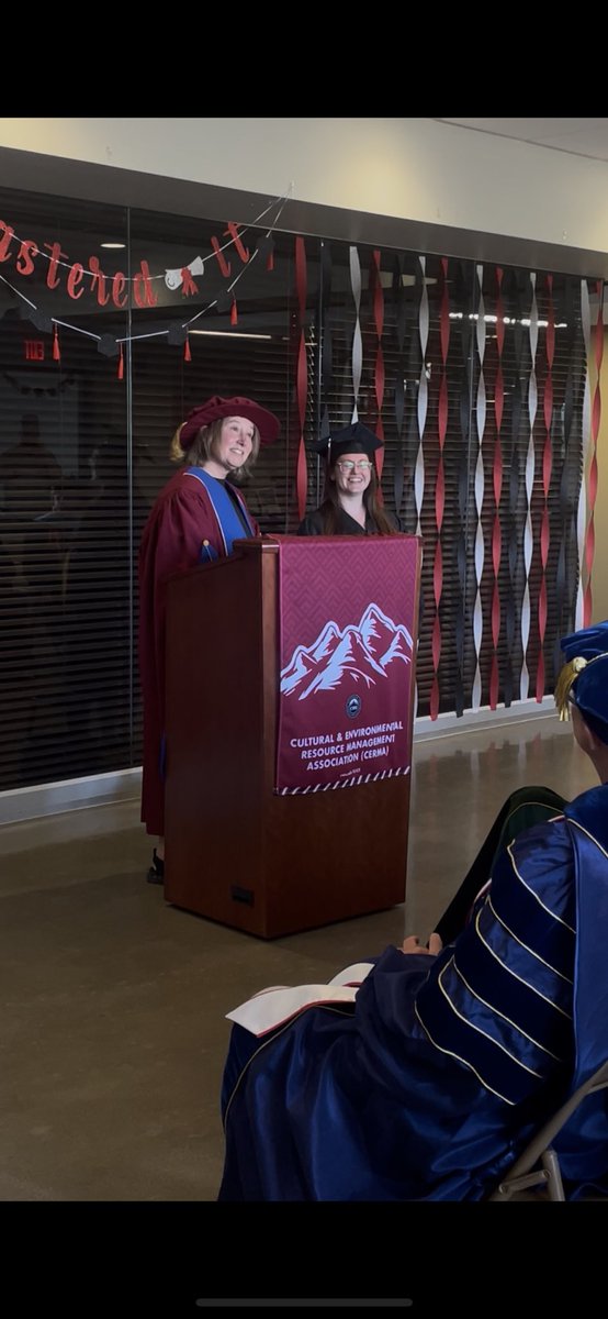 Last night we had the honor to celebrate the latest graduate from the Primate Behavior Masters- Audrey Joseph!  Audrey has not only been an amazing co-vice president, but also one of our most active members. Congratulations Audrey! 🥳🐵
<a href="/CentralWashU/">CWU</a> 
#PAN #CWU #ellensburg
