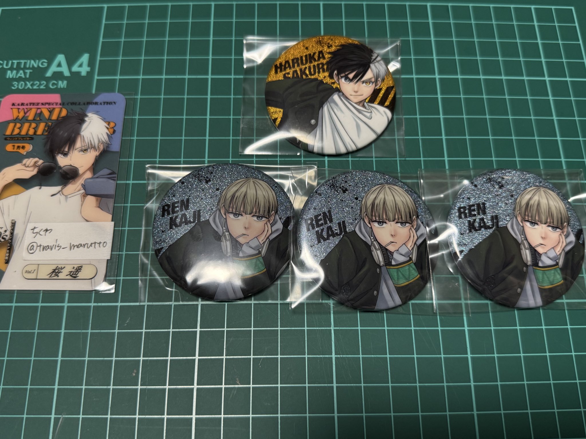WIND BREAKER ウィンブレ展 コマ缶 榊兄弟 - メルカリ