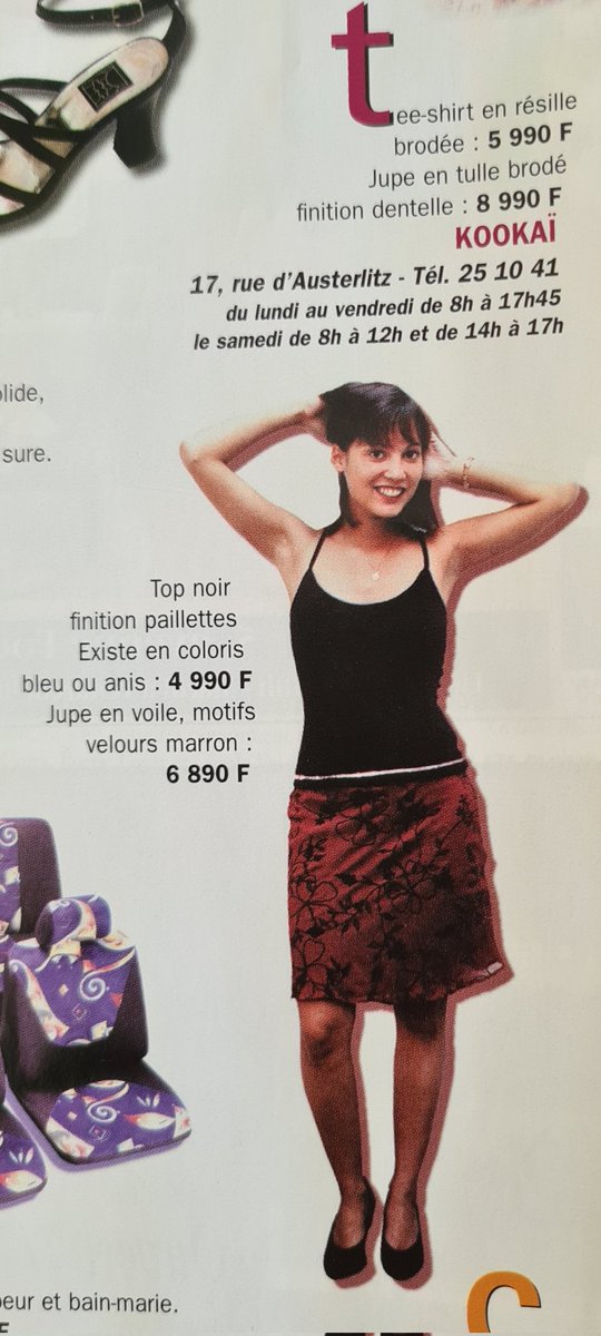 Dragonnetime's tweet photo. Souvenirs, souvenirs ! ...
Quand @dragonnetime apparaissait en 1998, dans les "TÉLÉ 7 JOURS" de Nouvelle Calédonie, pour les marques @carollparis et @kookai_france 
#dragonnetime #laetitiadrouetofficiel https://t.co/30IJDeuJ7G