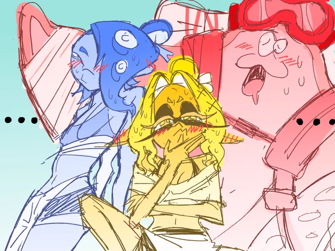 don't ask them the color of nuthin... #SplatoonRaiders #splatoonart