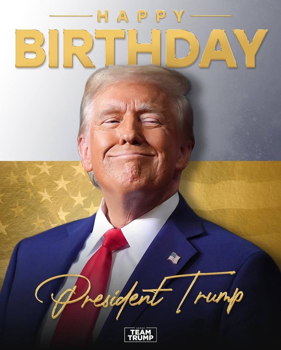 Happy birthday Donald Trump
#Trump
#HappyBirthdayTrump