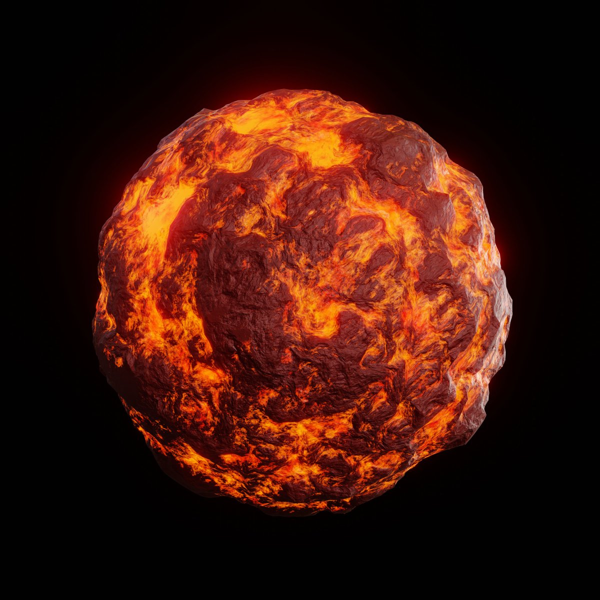 suussonic's tweet image. Lava Fusion Material de Ryan King Art
 #LavaShader #ProceduralMaterial #BlenderShader #SciFiTexture #FantasyAsset #EmissiveMaterial #3DModeling #FusionEnergy #NodeWizard #VFXAsset