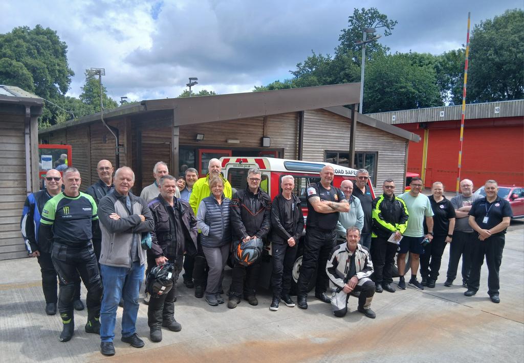 Andy Nickolls - Paramedic - Road Safety Team DSFRS (@nickolls_andy) on Twitter photo Another great day of lifesaving skills learnt on our <a href="/DSFireUpdates/">Devon and Somerset Fire and Rescue Service</a> Biker Down workshop. Another group of motorcyclists ready to help at any RTC they come across to help others in our communities. <a href="/VisionZeroSW/">Vision Zero South West</a> Another great day of lifesaving skills learnt on our <a href="/DSFireUpdates/">Devon and Somerset Fire and Rescue Service</a> Biker Down workshop. Another group of motorcyclists ready to help at any RTC they come across to help others in our communities. <a href="/VisionZeroSW/">Vision Zero South West</a>