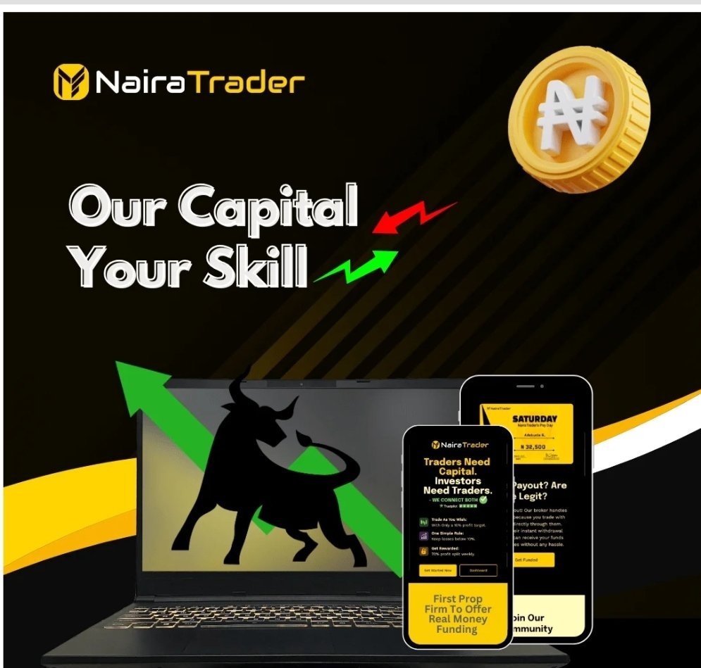MAZI-FX๐ค๐ค๐๐ (@mazifx_) on Twitter photo IS NAIRA TRADER PROP FIRM A SCAM? ๐จ๐จ
Come find out on Monday 16th-6-25 8:AM as we will be having the CEO of <a href="/naira_trader/">NairaTrader</a> on CHARTS ๐ ๐ BEFORE BREAKFAST morning space.
5 X 300k accounts up for grab.
The CEO has agreed to answer all questions the best way he came, so IS NAIRA TRADER PROP FIRM A SCAM? ๐จ๐จ
Come find out on Monday 16th-6-25 8:AM as we will be having the CEO of <a href="/naira_trader/">NairaTrader</a> on CHARTS ๐ ๐ BEFORE BREAKFAST morning space.
5 X 300k accounts up for grab.
The CEO has agreed to answer all questions the best way he came, so