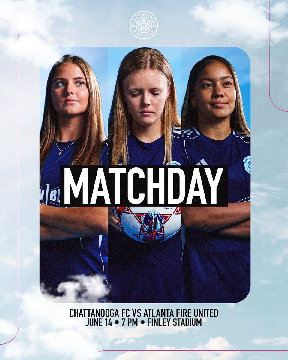 LAST REGULAR SEASON HOME MATCH! 💙

🆚: Atlanta Fire United 
📍: Finley Stadium
🕗: 7 PM ET
🎫: hubs.li/Q03s6BJn0
📝: hubs.li/Q03s6ByW0