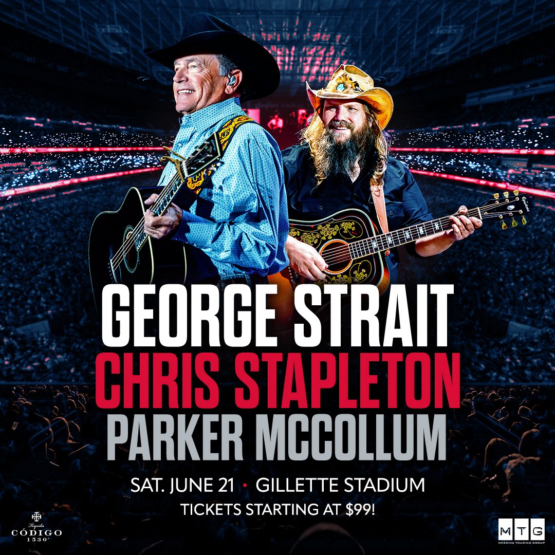 One.

Week. 

Away.

RT/follow us to enter to win tickets to see George Strait and Chris Stapleton!

Can’t wait? Buy tix now, starting at just $99: bit.ly/GSatGS2025
