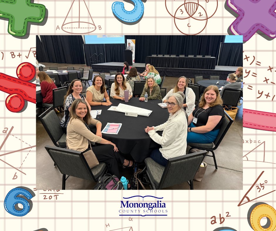 Monongalia County educators are representing us proudly at the Unite with Numeracy Convention in Charleston! 📊✨ They’re diving into innovative strategies to strengthen math instruction and bring fresh ideas back to our classrooms.  #UniteWithNumeracy