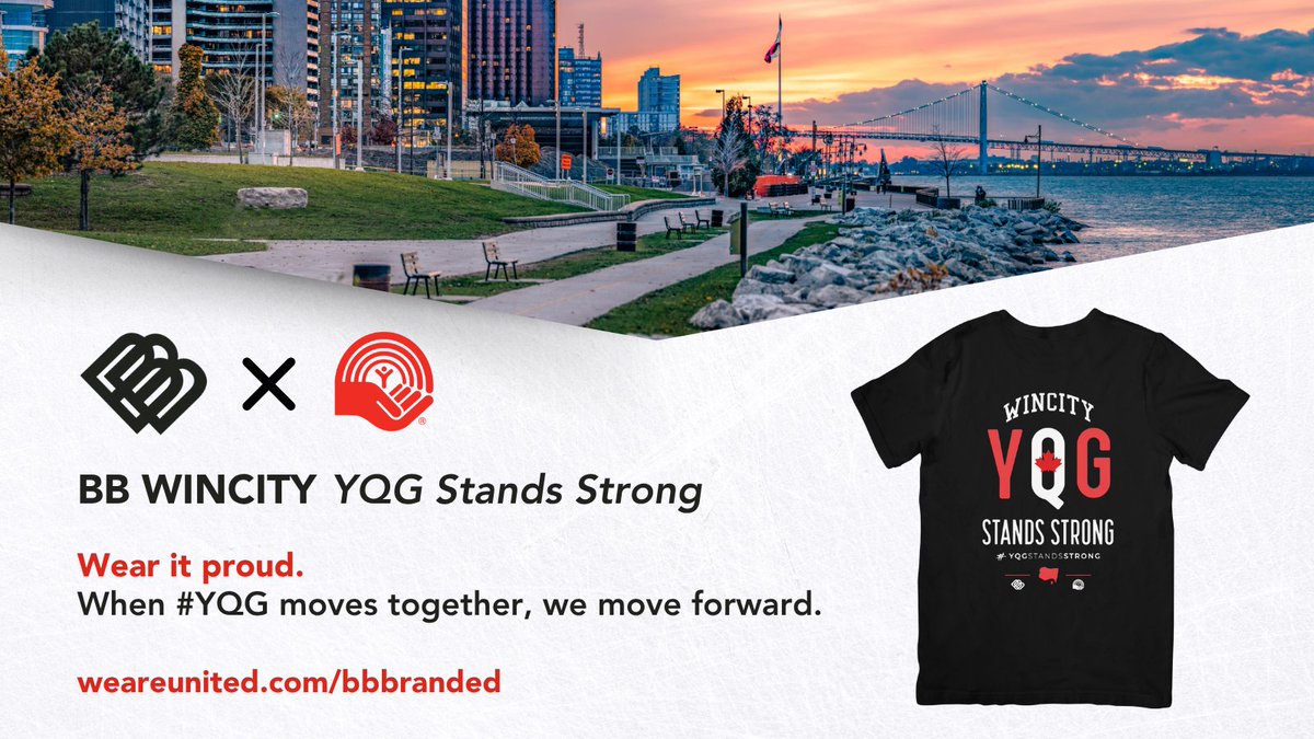 This shirt is more than just a tee — it’s a statement.

🖤 That we believe in our community.
💪 That we lift each other up.
🙌 That Windsor-Essex is STRONG.

🎽 Buy your YQG Strong tee today → bbbranded.com/products/bb-wi…

#YQGStrong #BBBranded #LocalLove
