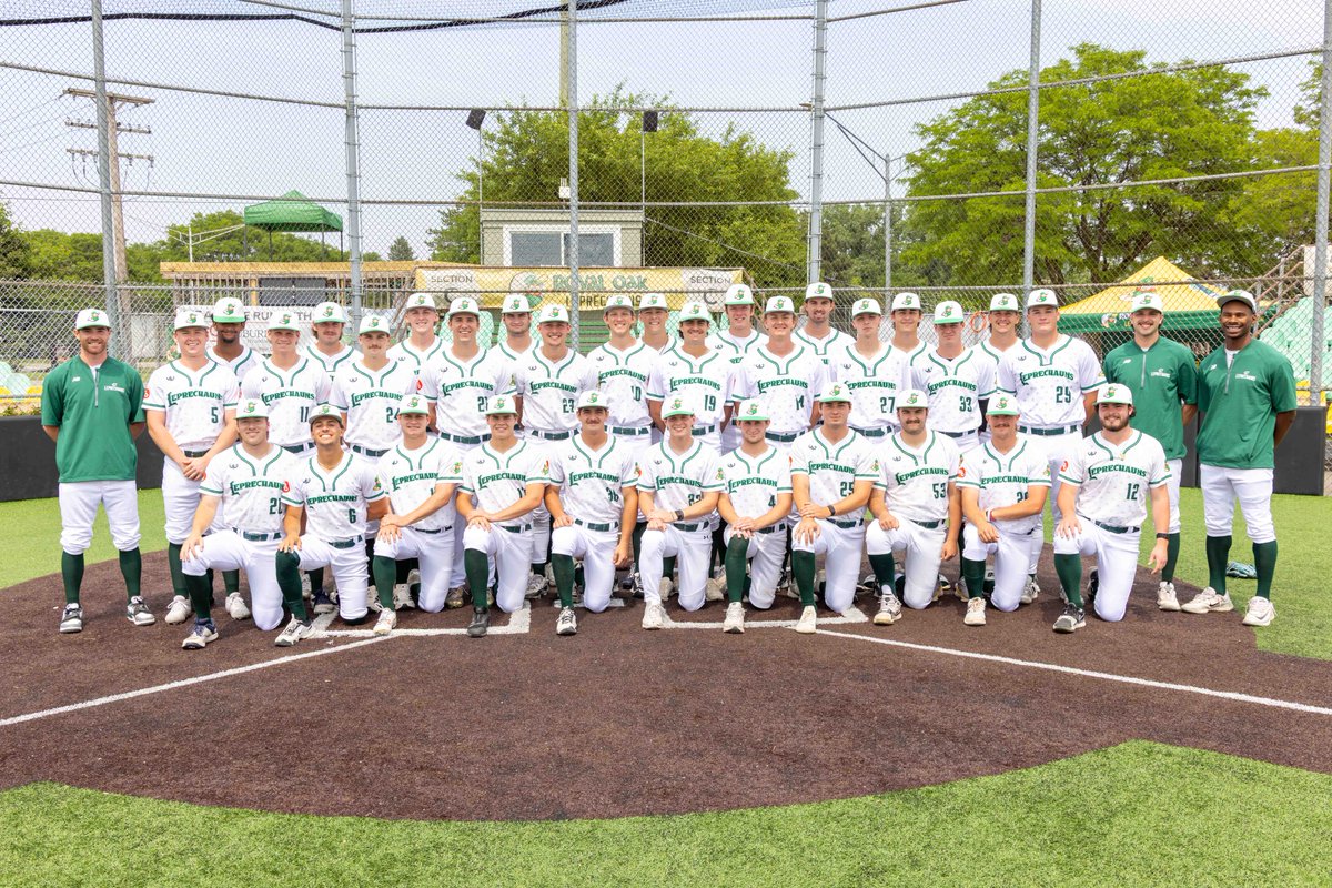 Your 2025 Royal Oak Leprechauns. 🍀⚾

#RollChauns