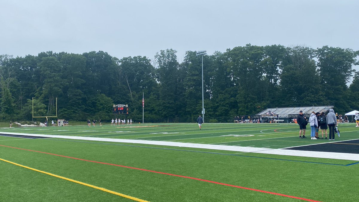 donohugel's tweet image. Checking in from Hopewell Valley for the final day of the NJ girls lacrosse season 🏆 

We’ve got a big one in the Group 3 final - No. 2 Summit vs. No. 3 Moorestown. 

It’s the 5th ever meeting in a state final between the two teams.

@SummitGLax | @mglaxquakers | #njlax