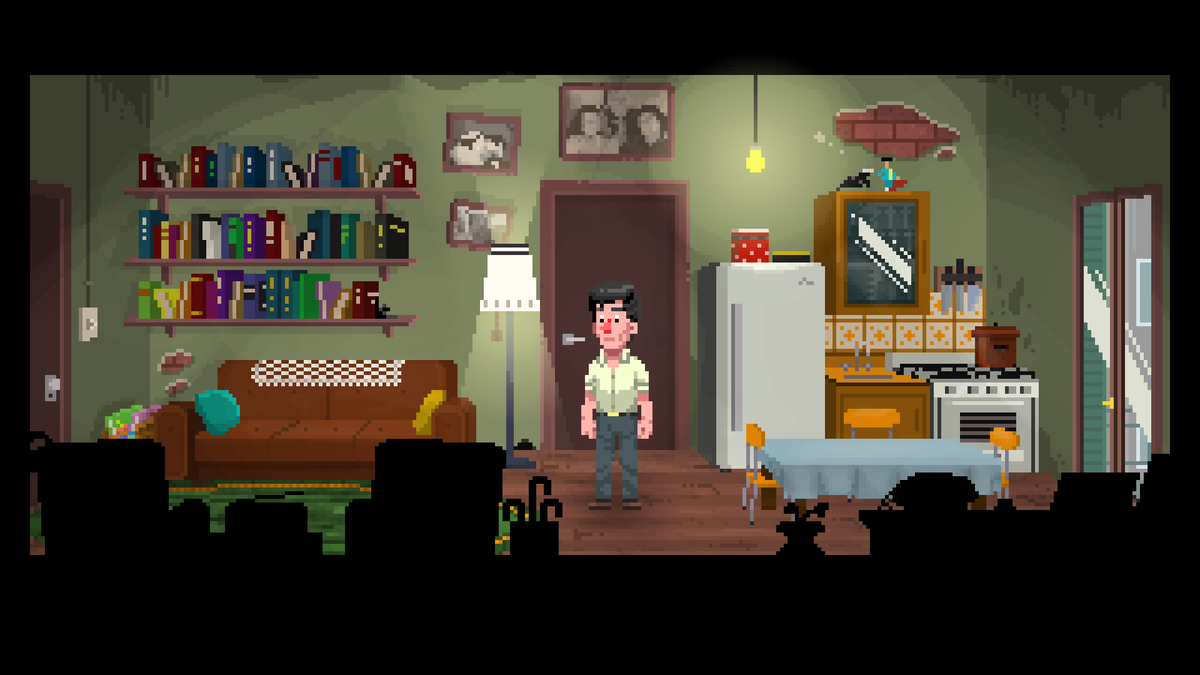 ArumaStudios's tweet photo. Happy #screenshotsaturday, 👋

Get ready to cross between worlds and possess the living to find out why Carolina is dead👻, and why she remembers the future. 

Wishlist ➡️ https://t.co/CLMVUdUoJo https://t.co/WARhAz4iiz