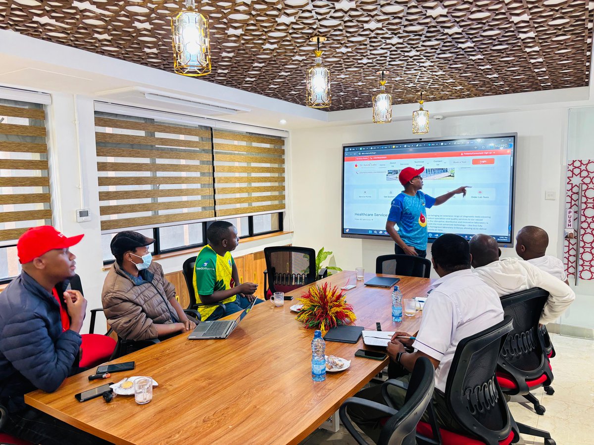 DKLDrKalebiLabs's tweet photo. We were privileged to host a great team from Medicatia Hospital – Narok at Dr. Kalebi Labs (DKL). @MedicatiaN

The visit included:
✅️Dr. Douglas Abunga – Operations Manager
✅️Bernard Lucheli – Finance Manager
✅️Hillary Kirui – Lab Manager

The team had a comprehensive tour of our facility, experiencing first-hand the efficiency of our lab workflows, the advanced technology we’ve implemented, and our smooth, fully paperless systems.

They were particularly impressed by the fast Turnaround Times (TAT) across various tests, as well as the high level of automation and digital integration in our processes.

They also had the opportunity to meet with our CEO, Dr. Ahmed Kalebi @DrAhmedKalebi, for a fruitful discussion that set the stage for future collaboration and knowledge-sharing between our institutions.

Asante sana to the Medicatia team for the visit — we look forward to working together in strengthening diagnostic healthcare across counties!