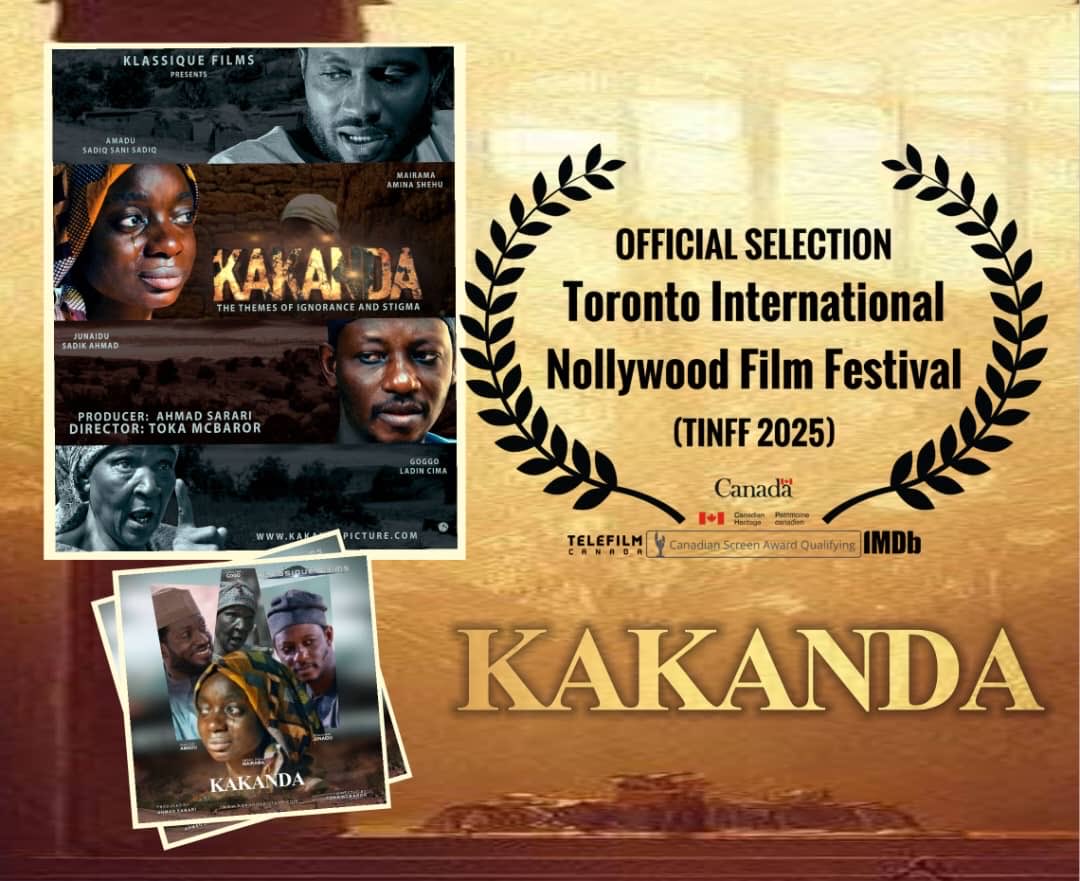 asarari's tweet photo. 🎉 Exciting news!
KAKANDA is officially selected for the 2025 Toronto International Nollywood Film Festival (TINFF) in Canada! 🇨🇦🎬
Congrats to #TeamKAKANDA! https://t.co/adgtn2NMzy