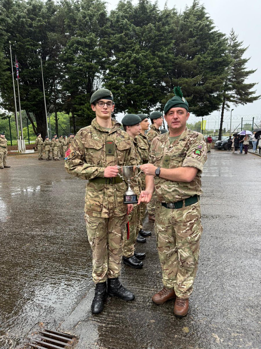 ComberACF (@acfcomber) on Twitter photo “They” say Tankies can’t march. 
Well it has been away for a couple of years, but today on a wet parade ground, Comber Detachment have their hands back on the G Company CSM’s Drill trophy.For one member of the team they are the third of their siblings to win the competition. “They” say Tankies can’t march. 
Well it has been away for a couple of years, but today on a wet parade ground, Comber Detachment have their hands back on the G Company CSM’s Drill trophy.For one member of the team they are the third of their siblings to win the competition.