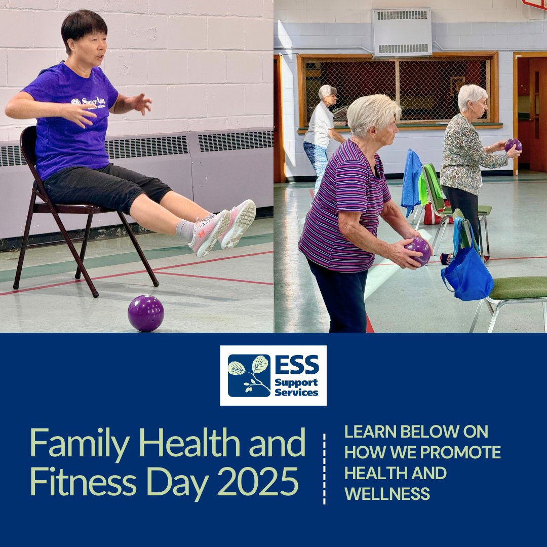 Get Active with Us on Family Health &amp; Fitness Day! 🏃‍♀️💚
Join us Saturday, June 14, 2025, as we celebrate Family Health &amp; Fitness Day . Check out our programs: esssupportservices.ca

#FamilyFitnessDay