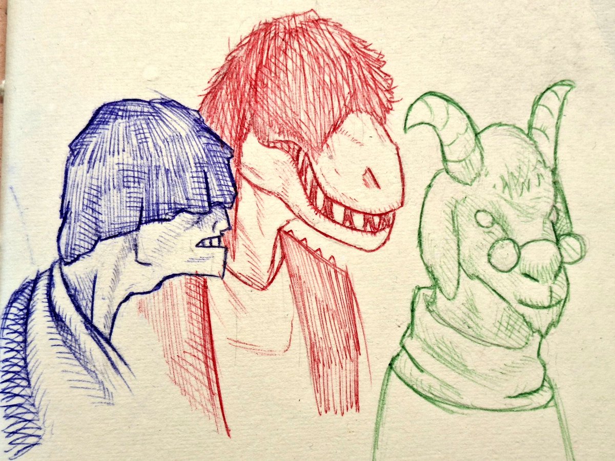 The three heroes of legend...
#DELTARUNE #DeltaruneFanart