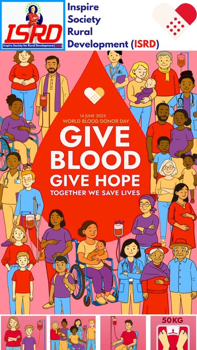 isrdkmr's tweet photo. 🩸 Blood = Life.
Every donation is a gift of hope — saving lives in emergencies, childbirth, trauma &amp; more.
🌍 But access isn’t equal.
Many places face blood shortages, especially for kids &amp; mothers.
✅ Age 18–65
✅ Weight ≥ 50kg
✅ Healthy on donation day https://t.co/y2008aw3qU