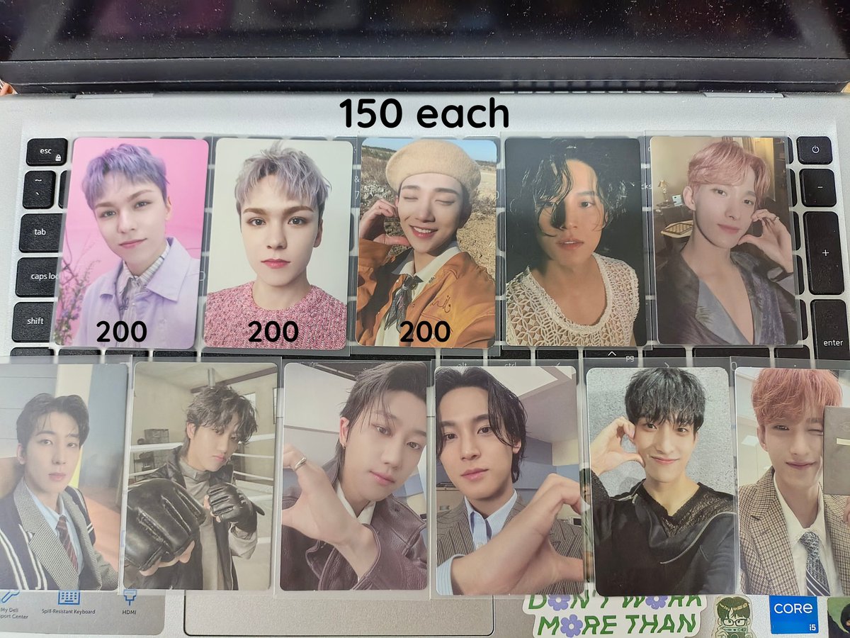ugeeverse's tweet photo. WTS LFB PH | help rt ♡ 
[#ugeesells]

SEVENTEEN PHOTOCARDS 
  ╰ 150 — 200 ea

– onhand, mint condi
– prio payo or dop (nego)

reply/dm mine to claim

🏷️ seungcheol nootnoot pc wonu fml junhao pc hao scientist vernon always yours shua fts dk dibdib mingyu fml cheol semicolon https://t.co/2IYkeNDIw0