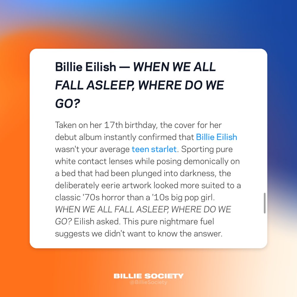 BillieSociety tweet picture