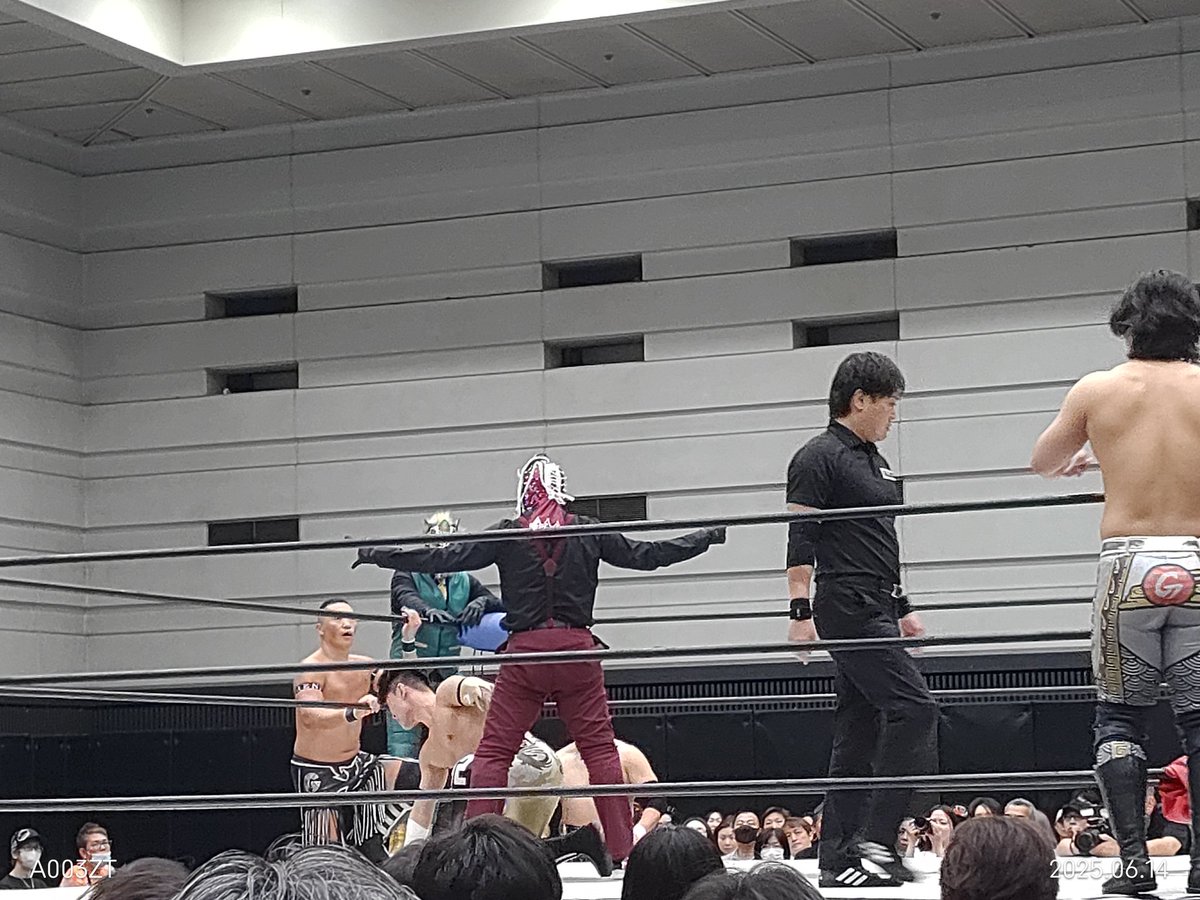szky1111's tweet image. 6月14日 GLEAT大阪エディオンアリーナ大会

コルミジョ・デ・プラタとガラ・デ・オロの試合🤼メヒコのスーパールチャドール🇲🇽次は関東でも🙏
#MONEYMACHINE #GLEAT