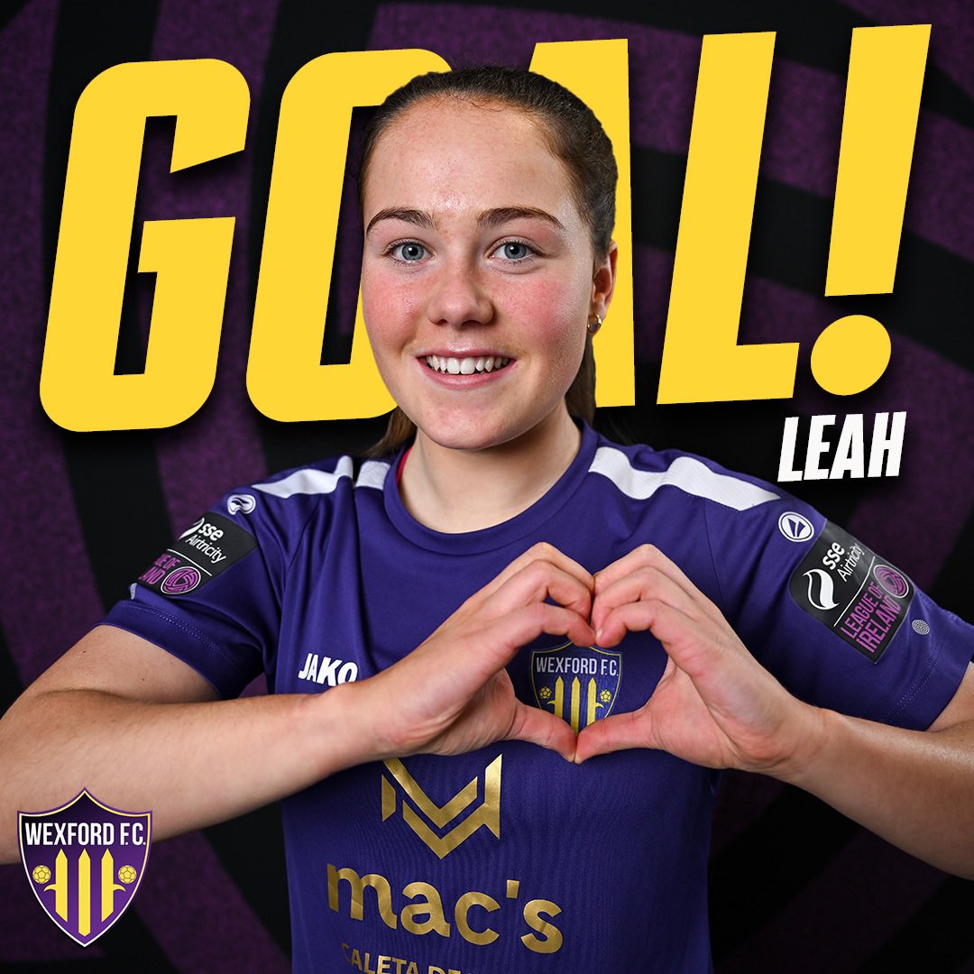 3’ | Goal!

What a finish.

Leah with a cool right foot strike to the back of the net.

Treaty 0-1 Wexford