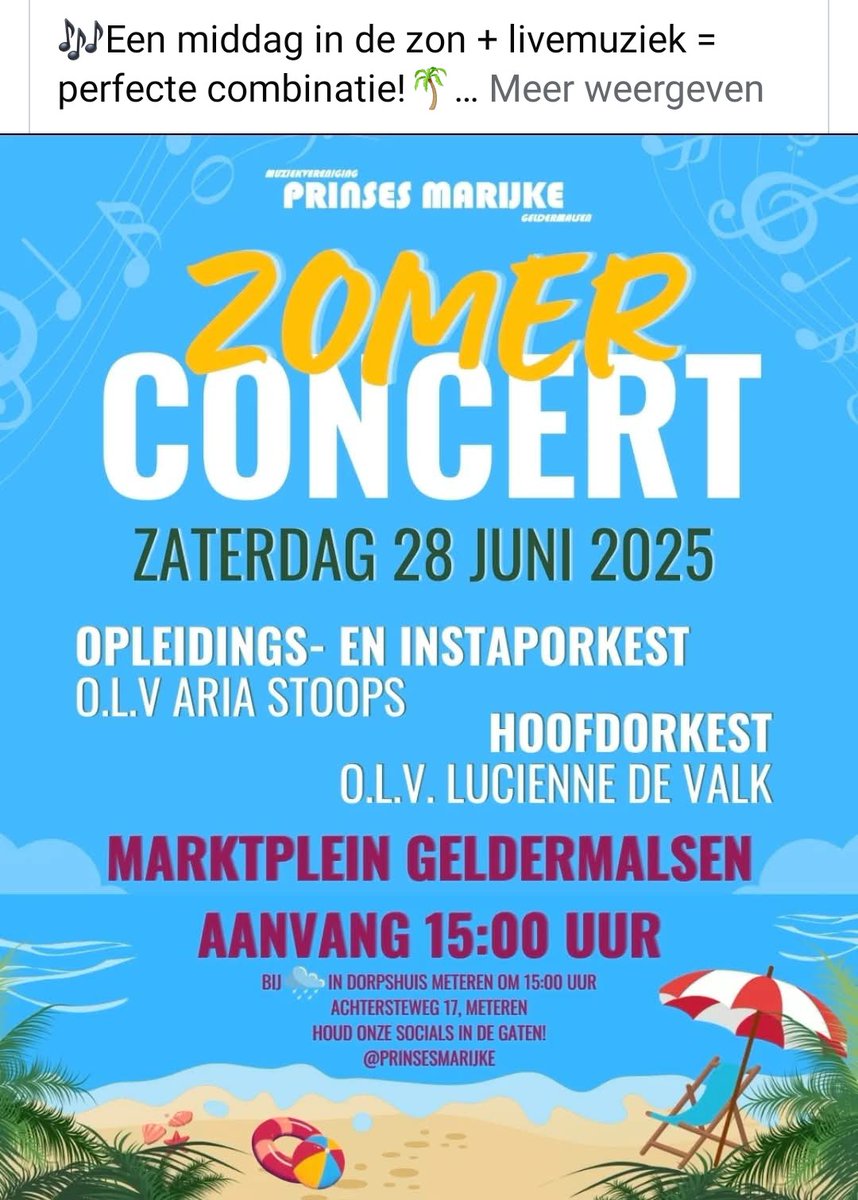 Za.28 juni Markt Geldermalsen