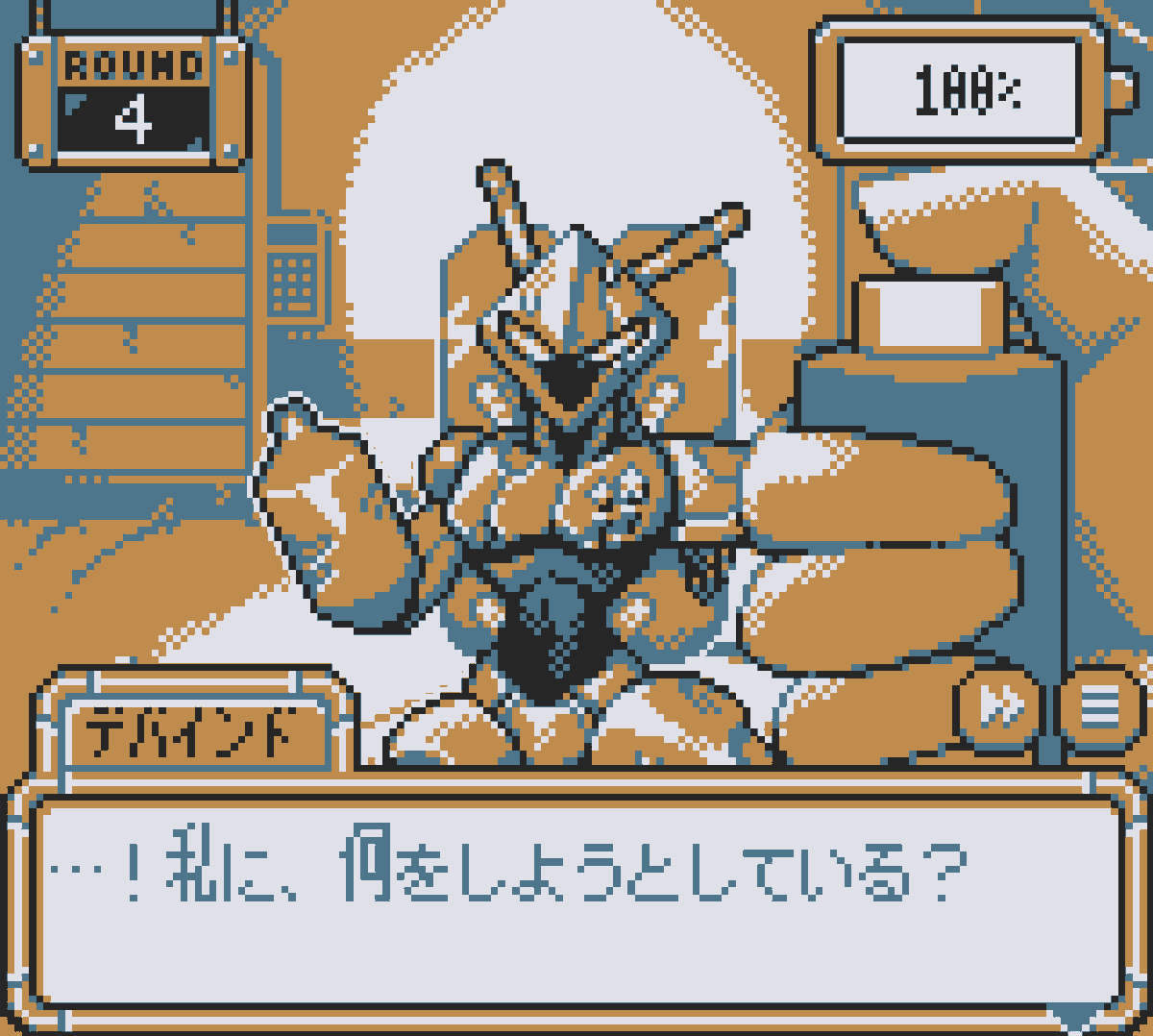 72studio_'s tweet image. 【記憶がない…でも、選択を迫られている。】

目覚めるとそこには３体のロボットが。
▶ 接客ロボ
▶ 軍事ロボ
▶ 監視ロボ
会話してもいい、爆破してもいい。
愛でるも、壊すも、自由。

……でも、なぜ自分がこの役目を？

#BatteryNote  今夏リリース予定🌻🤖🔌
#スーパーゲ製デー