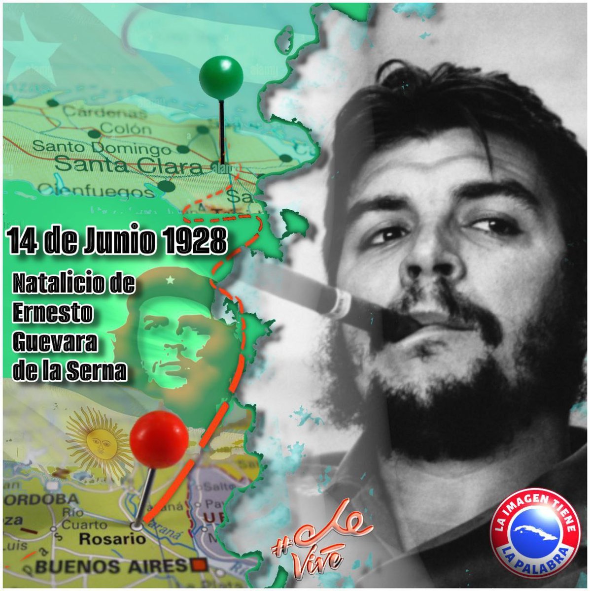 En tiempos donde farsantes y mercenarios quieren convertirse en patriotas, no se puede pasar por alto el homenaje a dos héroes de #Cuba. #MaceoYCheViven #CubaPorLaVida #CubaCoopera <a href="/cubacooperaven/">Misión Médica Cubana en Venezuela</a> <a href="/MINSAPCuba/">Ministerio de Salud Pública de Cuba</a> <a href="/japortalmiranda/">José Angel Portal Miranda</a>