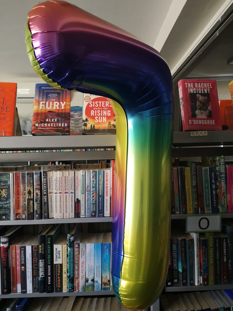 It's our birthday! Seven years of running a bustling and thriving community library.