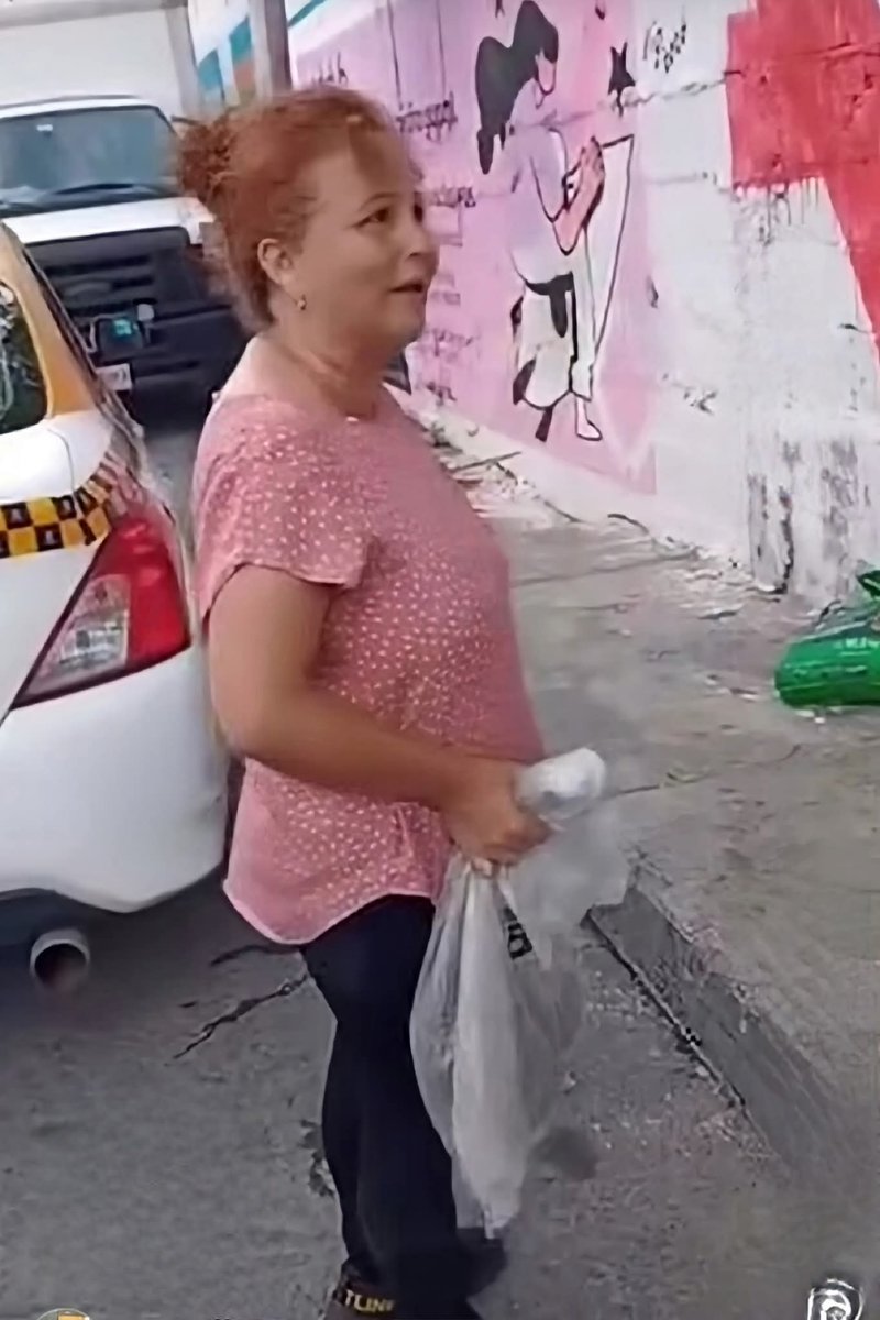 LicAnimalista's tweet photo. Está tipa en Nuevo León abandono tres perritos en costales, huyó del lugar,  no se podrá proceder ya que no es delito. El abandono de animales es una conducta miserable y los responsables verdaderos criminales, debería ser un delito en todo México. @Mx_Diputados @senadomexicano https://t.co/f7uj9wcitq