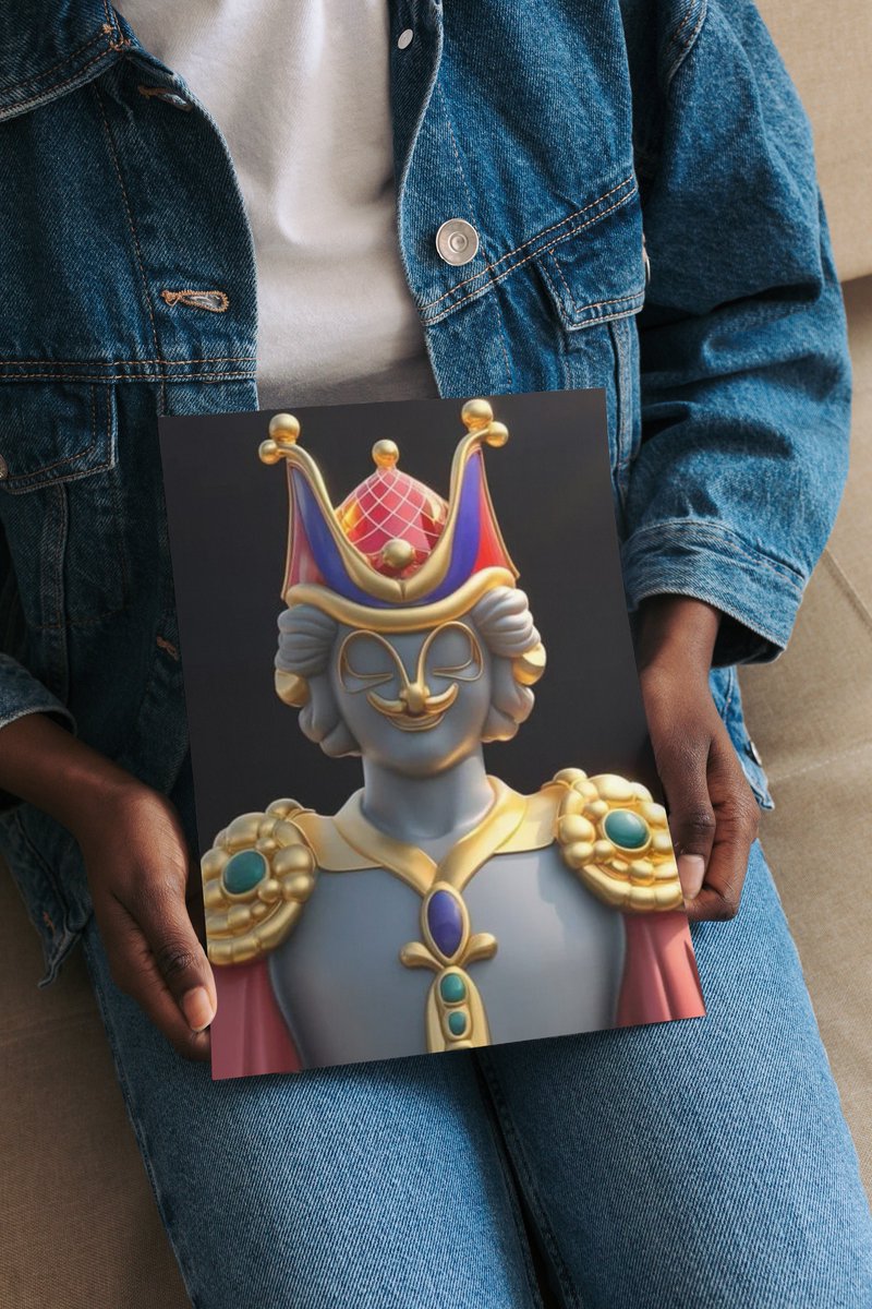 crownmorphs's tweet photo. Royalty in her grip. 👑
She’s not holding art—
She’s holding power. ⚡
#CrownMorphs #NFTQueen #DigitalRoyalty https://t.co/NA3AXu5GAh