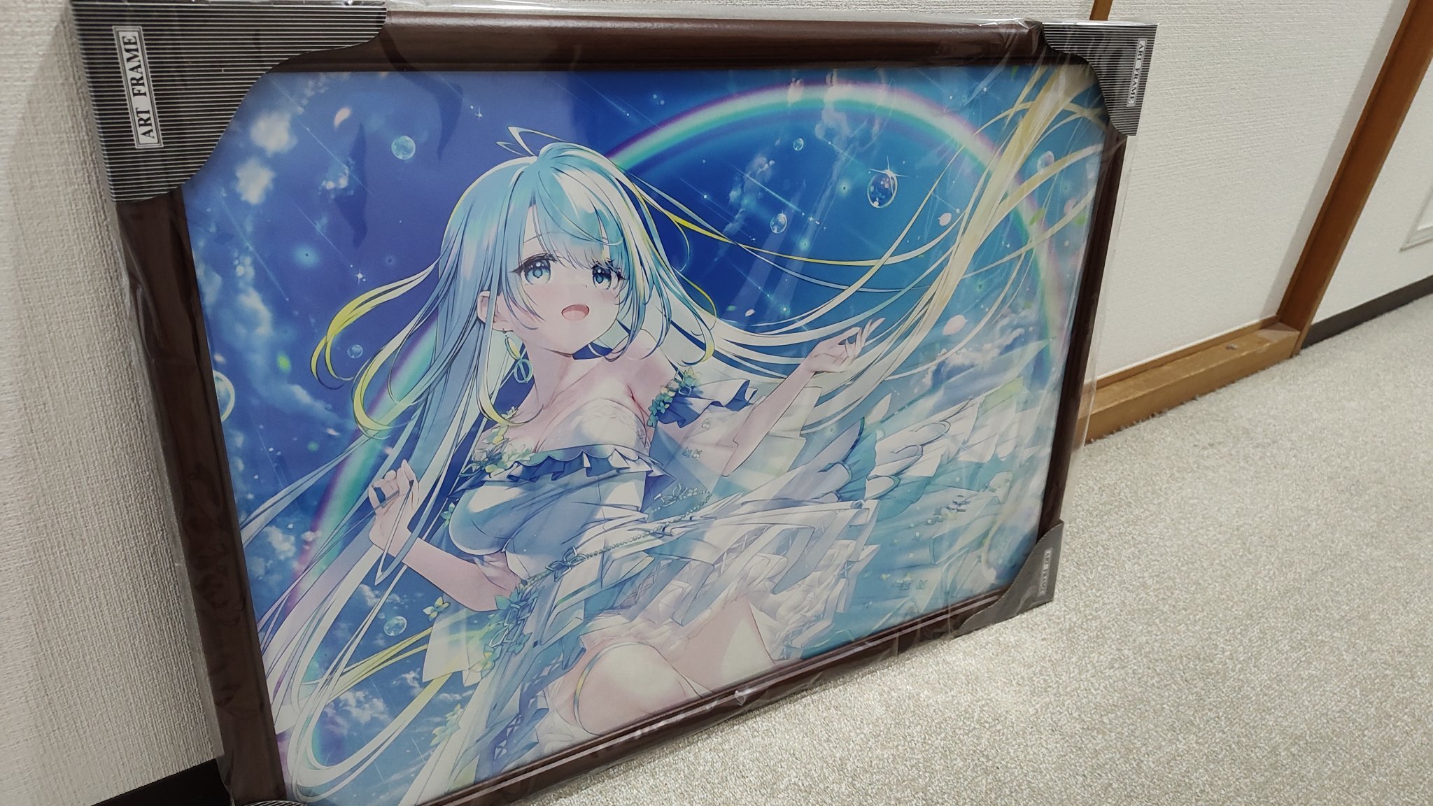 ぱんのみみ　絵師100人展　複製原画　太陽 ぱん 絵師100人展 09 10 複製原画 2種 ぱんのみみ