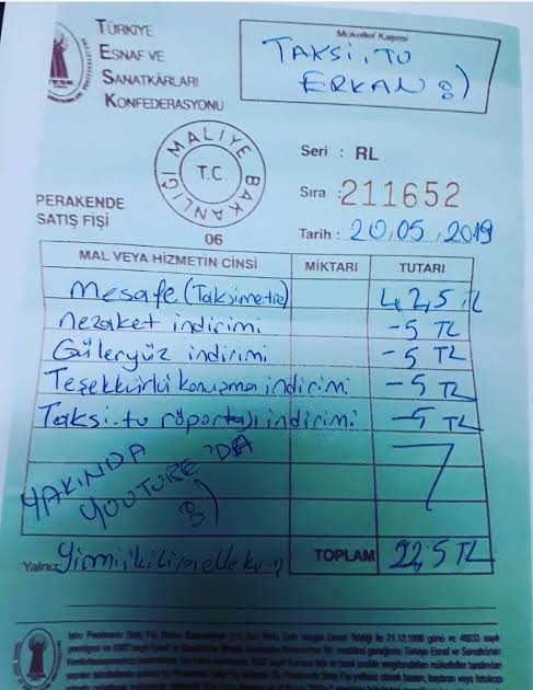 metover1's tweet photo. @onrpolatx @DenerSuleyman @talhatamerisci Fatura dediğin karalama defter. Mal sahibinin kaşesiyle istediğini basar. https://t.co/pt5joyqoPG