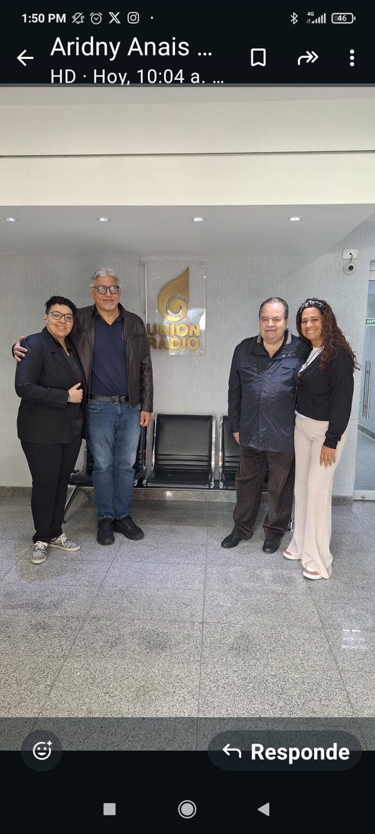 Al aire (10am 14/6/25) #Preludio <a href="/Unionradionet/">Unión Radio</a> 90.3FM entrevistaré @DayanaHernandez <a href="/DirCulturaUCV/">Dirección de Cultura #UCV</a> <a href="/andreinaaponte9/">andreina aponte</a> <a href="/inteligensa/">inteligensa</a> y @PedroGonzalezAmaya @bigbandBanana #TributoDosTitos en el Aula Magna @UCV MundoUR.com Canal 980 <a href="/Simple_vzla/">Simple</a> Pag YouTube Unión Radio