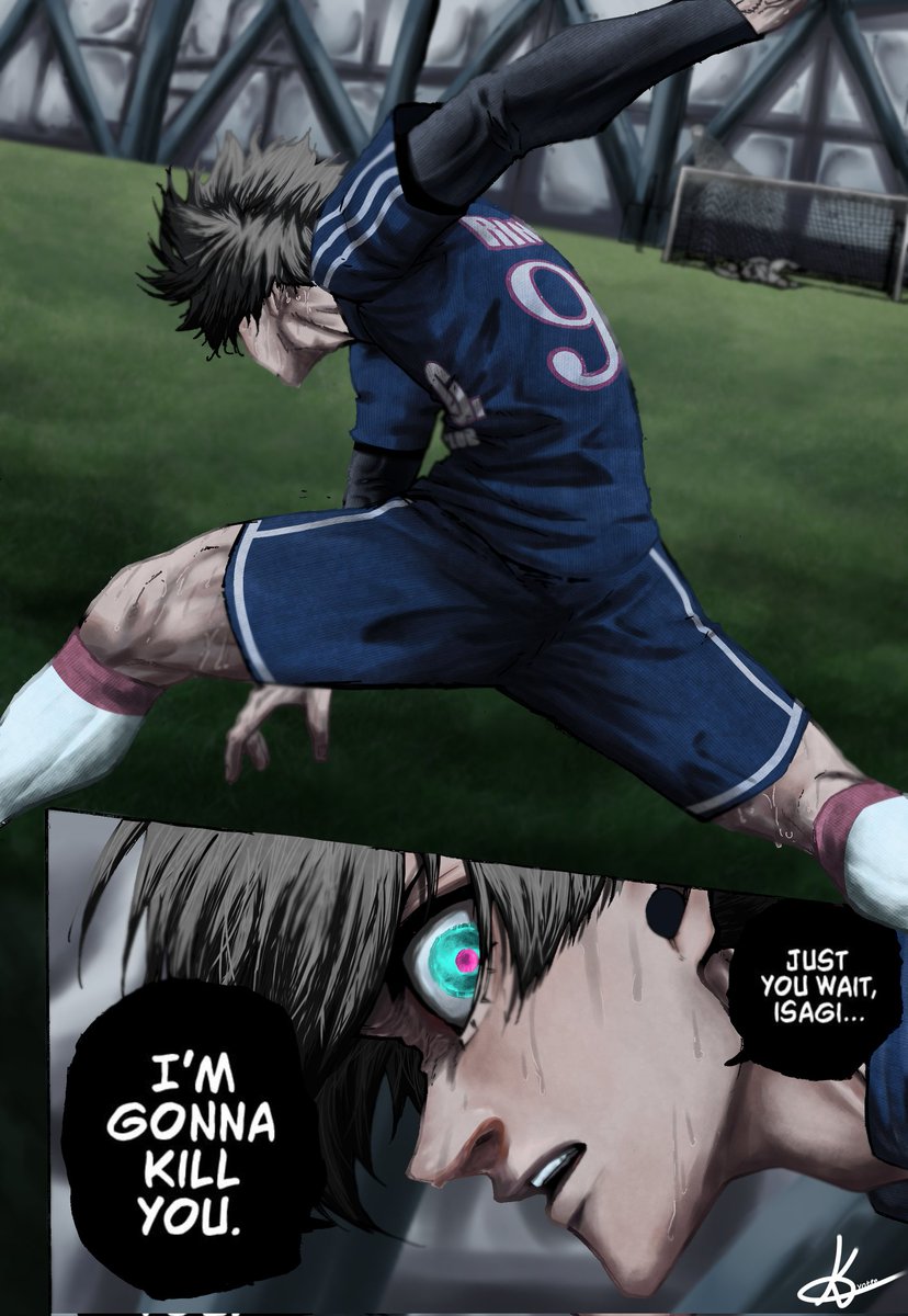 _kyoten_'s tweet photo. Colored rin hatrick, #mangacoloring #bluelock https://t.co/ahORh94yf4