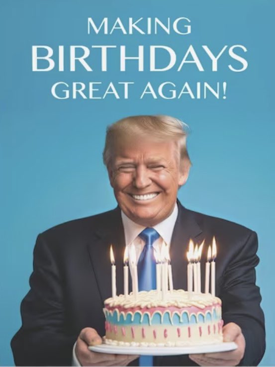Rep. Adam Anderson (@adamandersonfl) on Twitter photo Happy Birthday, President Trump! 🎉
Your courage, conviction, and love for our country continue to inspire millions.
Florida’s behind you—let’s keep winning! 🇺🇸
<a href="/POTUS/">President Donald J. Trump</a> Happy Birthday, President Trump! 🎉
Your courage, conviction, and love for our country continue to inspire millions.
Florida’s behind you—let’s keep winning! 🇺🇸
<a href="/POTUS/">President Donald J. Trump</a>