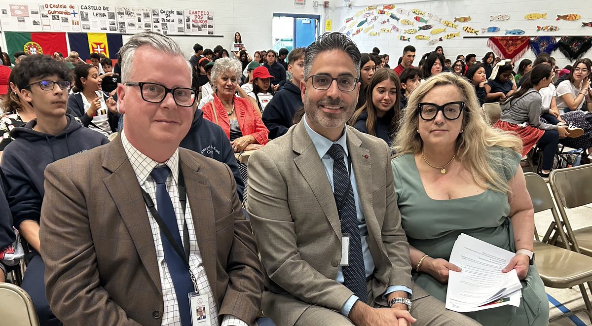 Had the honour of hosting #portugueseheritagemonth <a href="/TCDSB/">Toronto Catholic District School Board</a> and want to thank everyone who made this an incredible experience <a href="/LetraDavid/">david letra</a> and all our incredibly talented students and staff! <a href="/ZebbyMartins/">Zebby Martins</a> @