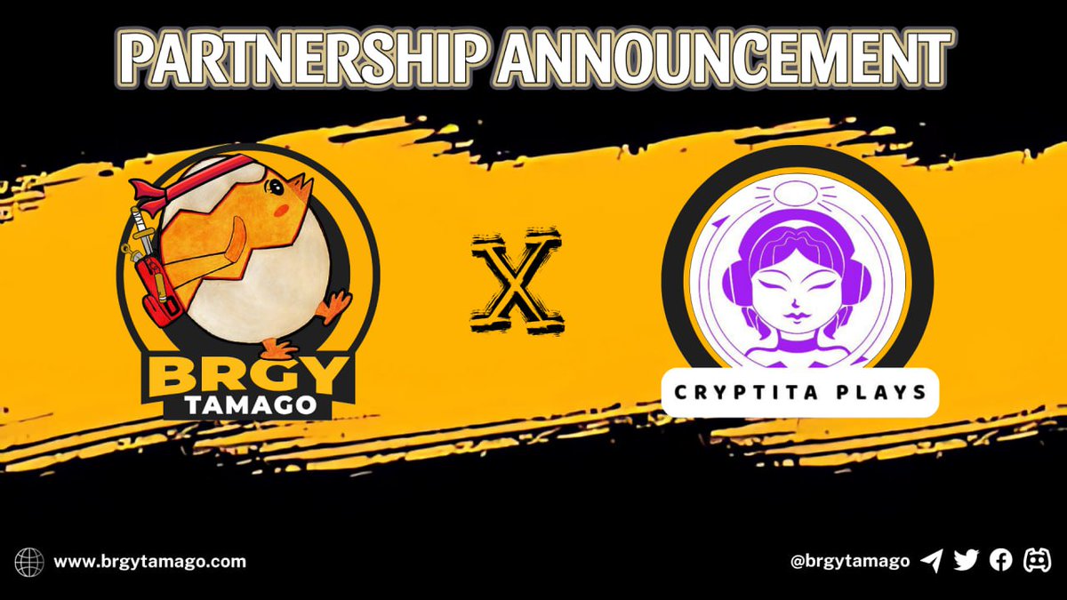 BRGY Tamago (@brgytamago) on Twitter photo 🚨 MAJOR ANNOUNCEMENT 🚨
Brgy Tamago x <a href="/cryptitaplays/">CrypTita Plays</a> 💥
The Future of Crypto Education Starts Here!
We’re beyond hyped to announce our latest collaboration with <a href="/cryptitaplays/">CrypTita Plays</a> , a powerhouse in the crypto education space! 📚💻 This partnership is all about leveling up the 🚨 MAJOR ANNOUNCEMENT 🚨
Brgy Tamago x <a href="/cryptitaplays/">CrypTita Plays</a> 💥
The Future of Crypto Education Starts Here!
We’re beyond hyped to announce our latest collaboration with <a href="/cryptitaplays/">CrypTita Plays</a> , a powerhouse in the crypto education space! 📚💻 This partnership is all about leveling up the