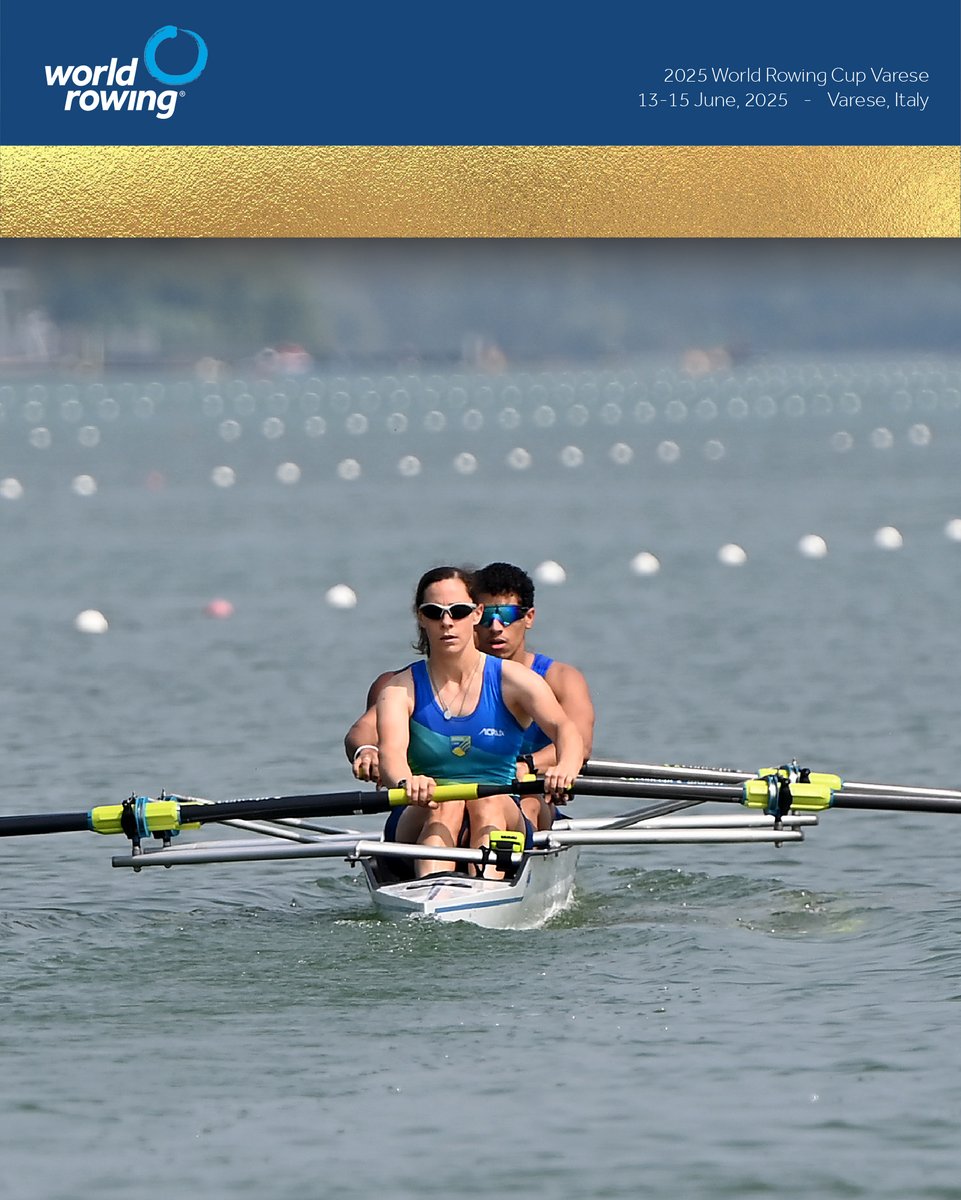 WorldRowing's tweet photo. 🚩 A-FINAL : PR3 Mixed Coxed Four (PR3 Mix4+) 

🥇 Marcela Teixeira Da Silva (b), Alina Dumas, Gabriel Mendes De Souza, Erik Matheus Da Silva Lima (s), Jucelino Da Silva (c), Brazil 
🥈 Sarah Menefee (b), Annabelle Miller, Maxwell Allemeier, Ben Washburne (s), Emelie Eldracher (c), United States of America 
🥉 Elisa Corda (b), Carolina Foresti, Luca Conti, Stanislau Litvinchuk (s), Chiara Reto (c), Italy 

#WorldRowingCup #WRCVarese