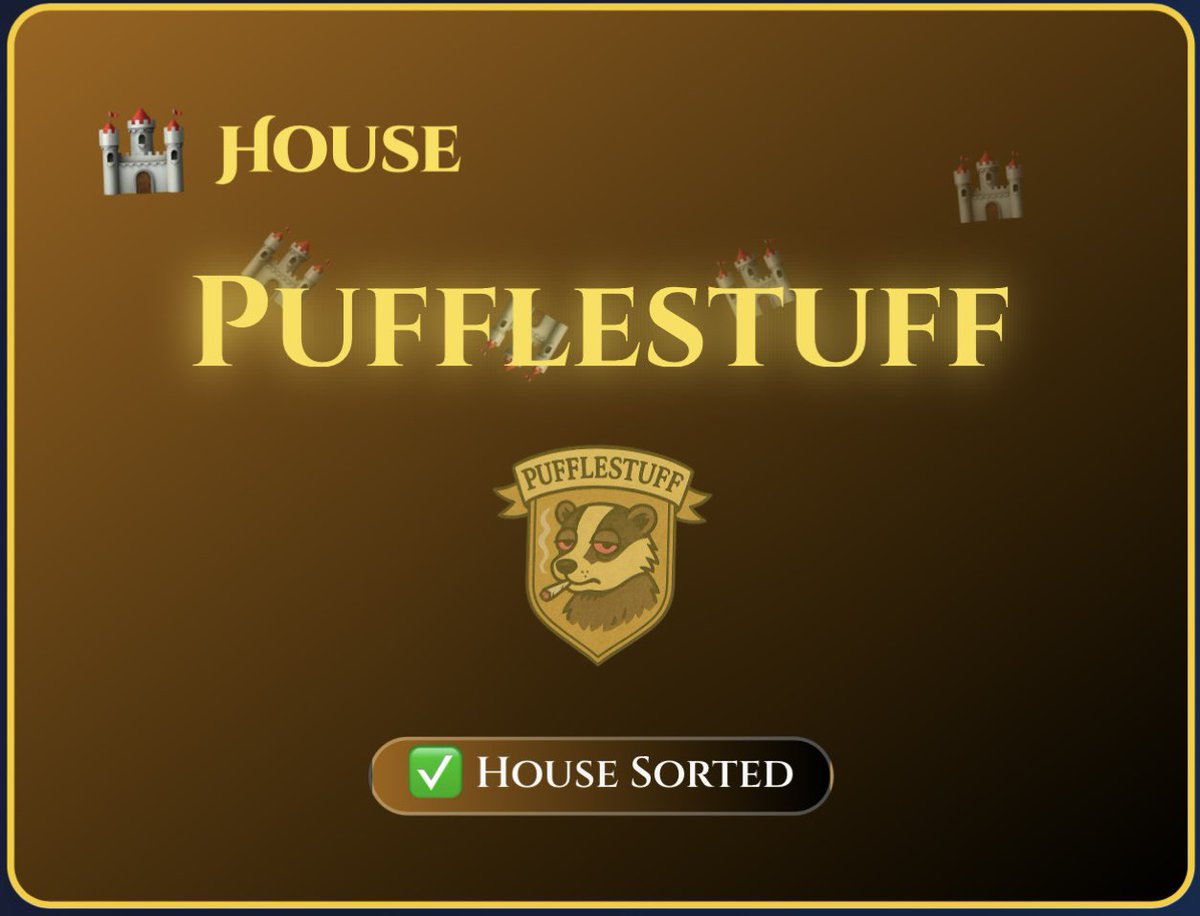BitAngel_bitmap's tweet image. I got my new house! What’s yours?
Lesgooo! #Pufflestuff people! 

#alkamist #Mist