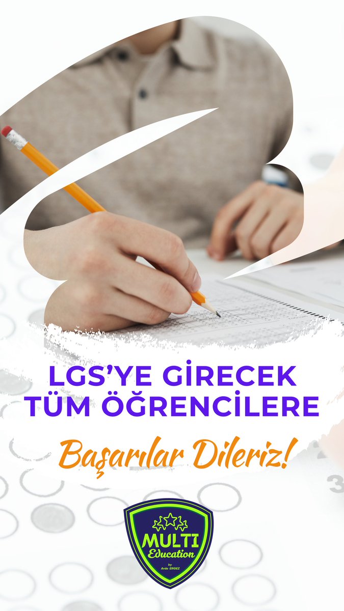Sevgili Gençler,

Uzun bir emeğin, sabrın ve azmin sonucunda LGS’ye bir adım kaldı. Hepinizin bu süreçte gösterdiği gayret, aslında tek başına bile yeterince büyük bir başarı. 

Haydi bir nefes alın ve elinizden gelenin en iyisini yapın.

Hepinize gönülden başarılar diliyorum.
