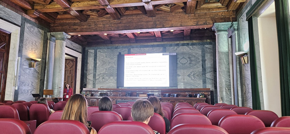 Last day of ESPE where more than 250 papers and 3 keynotes were presented in wonderful seminar rooms. Thanks to the local organisers, and the ESPE president Helmut Rainer <a href="/CESifoNetwork/">CESifo</a> and the president-elect Adeline Delavande NOVA/UTS.