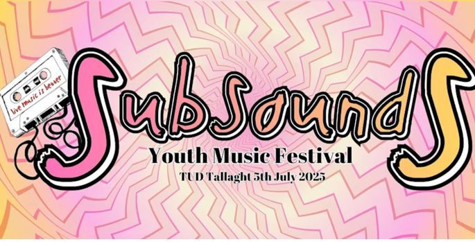 sdublincoco's tweet image. SubSounds Youth Music Festival takes place on Saturday 5 July, 2-7.30pm at TU Dublin, Tallaght Campus 
Now in its third year, the SubSounds Youth Music Festival returns to TU Dublin Tallaght for an electrifying day of live music from the next generation of Irish talent. Featuring…
