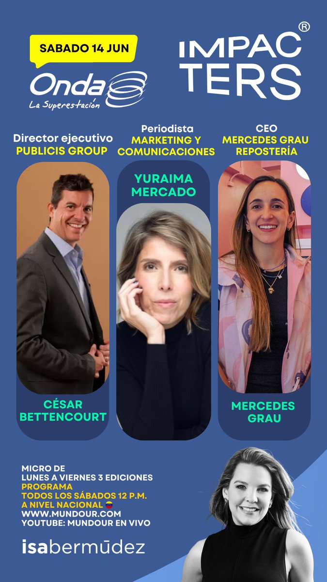 Isa Bermudez tweet media
