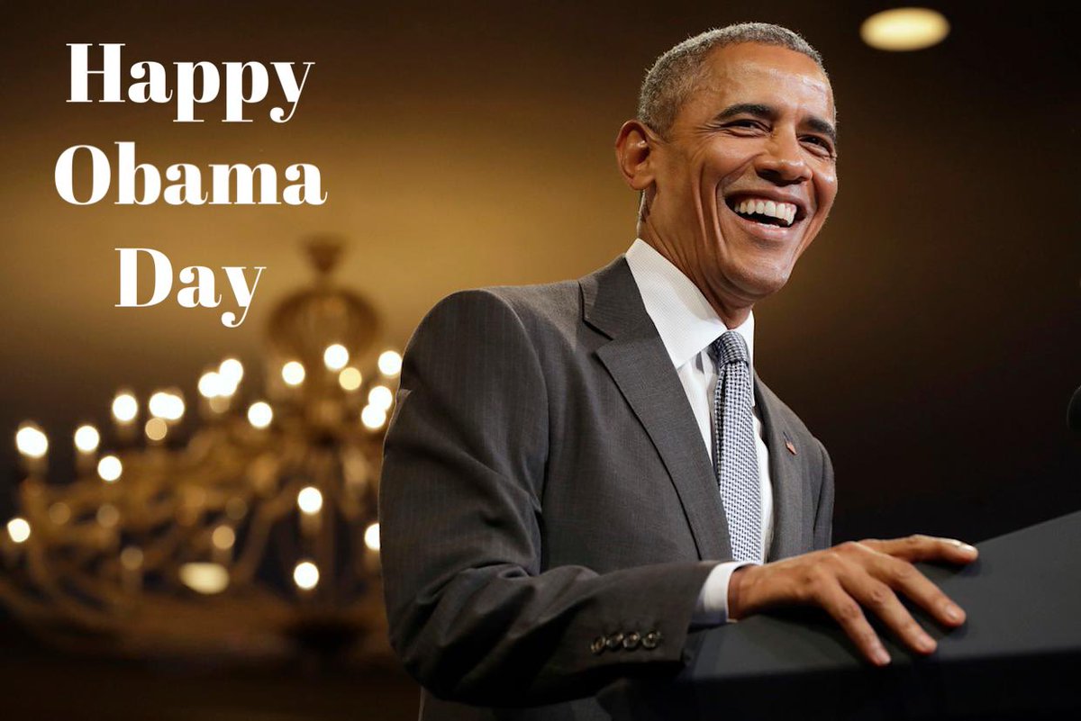 Miti_Blue's tweet photo. Thank you Mr. President.
#ObamaDay https://t.co/tnDcEWGDBL