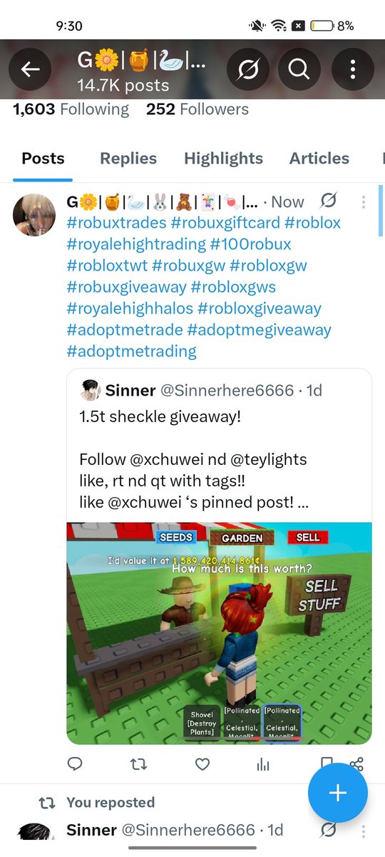 G🌼|🍯|🦢|🐰|🧸|🃏|🍬|☄️|🍫|🍋 tweet media