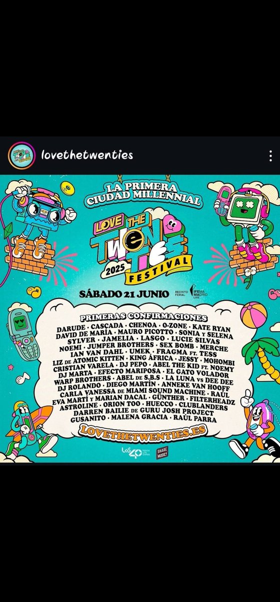 Este proximo #sabado21 estare cantando en <a href="/MADRID/">Ayuntamiento Madrid</a> en el festival @lovethetwenties